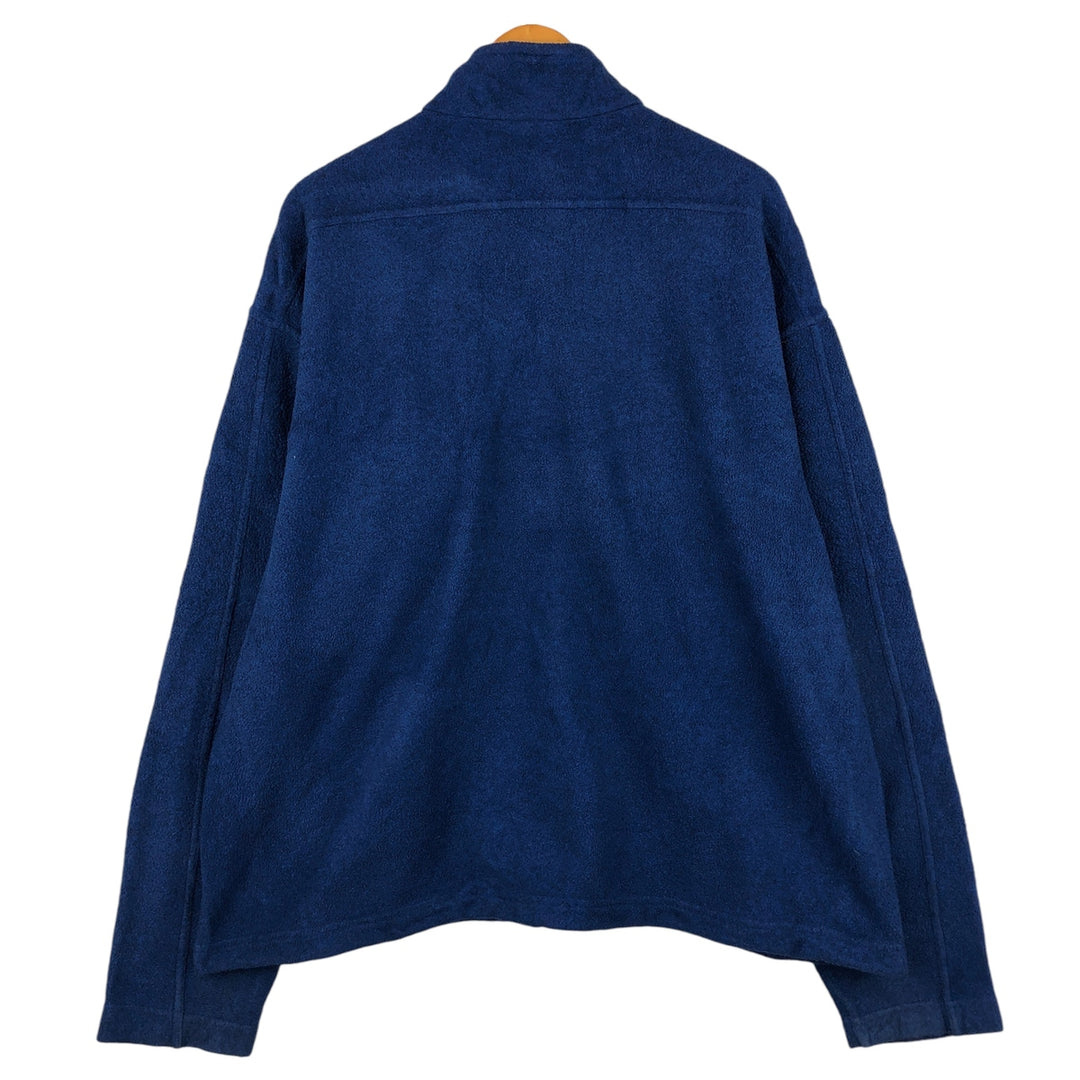 2000'S Patagonia Synchilla Fleece Jacket (25095F0), Men's XL polyester Navy blue Vintage Second Hand