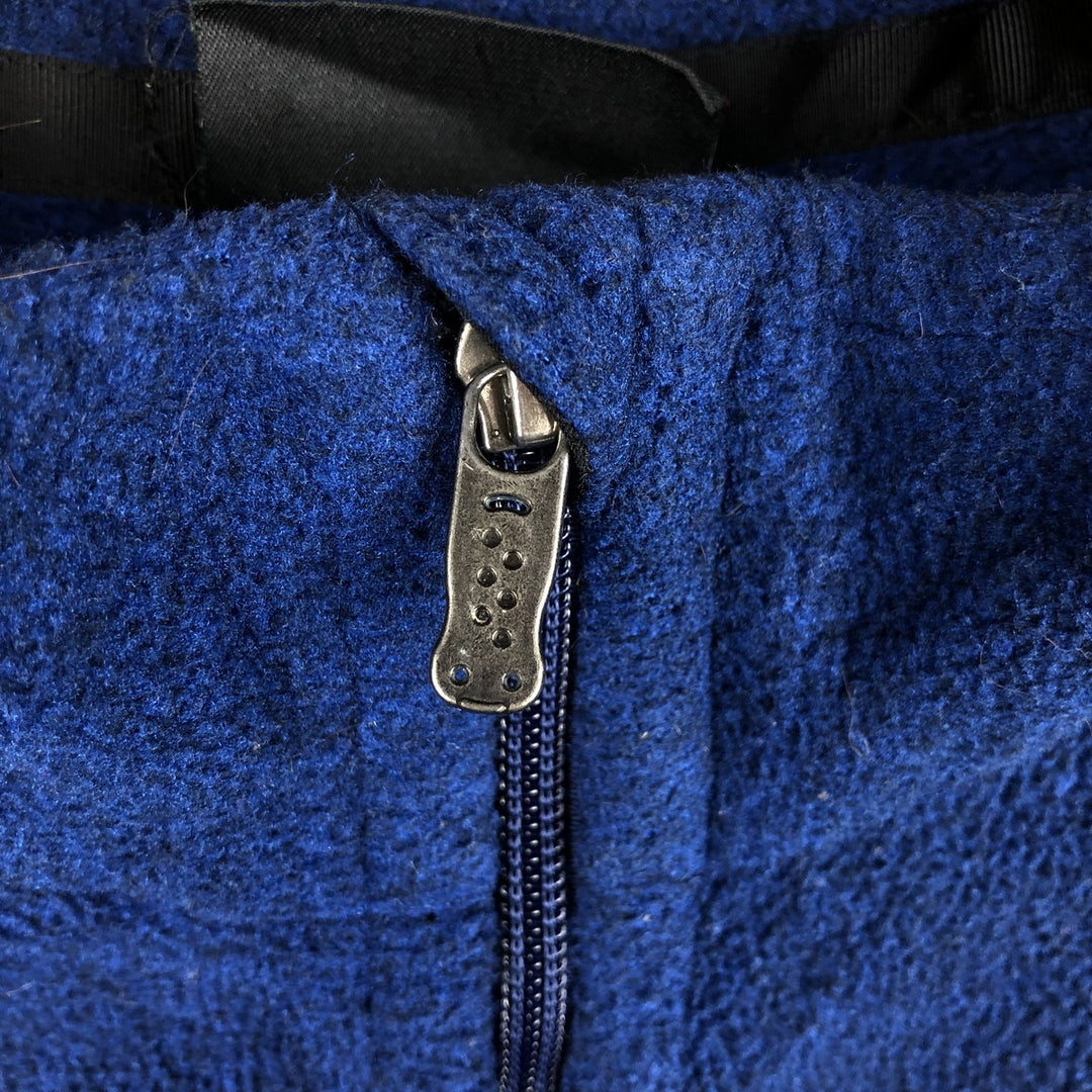2000'S Patagonia Synchilla Fleece Jacket (25095F0), Men's XL polyester Navy blue Vintage Second Hand