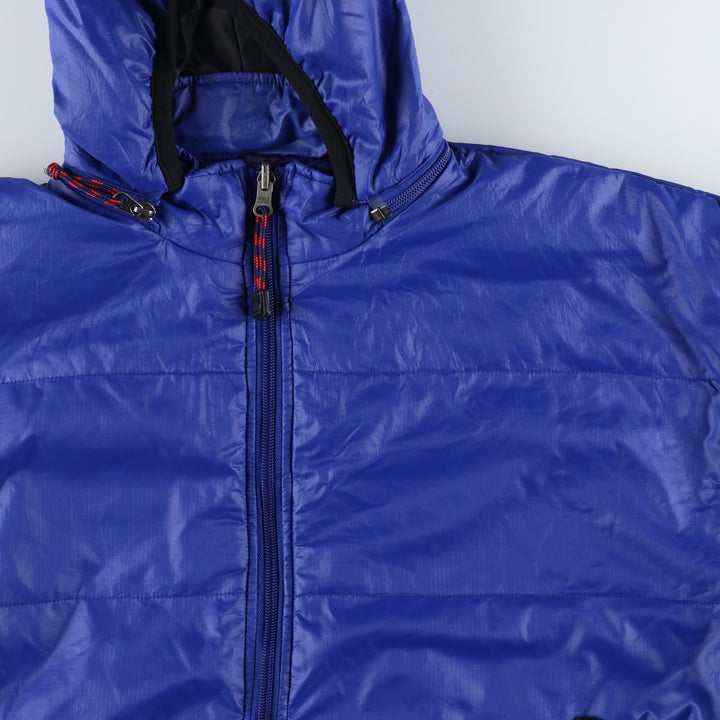 Vintage 90'S EMS Ripstop Padded Puffer Jacket, Men's Size L Nylon blue type Vintage Second Hand