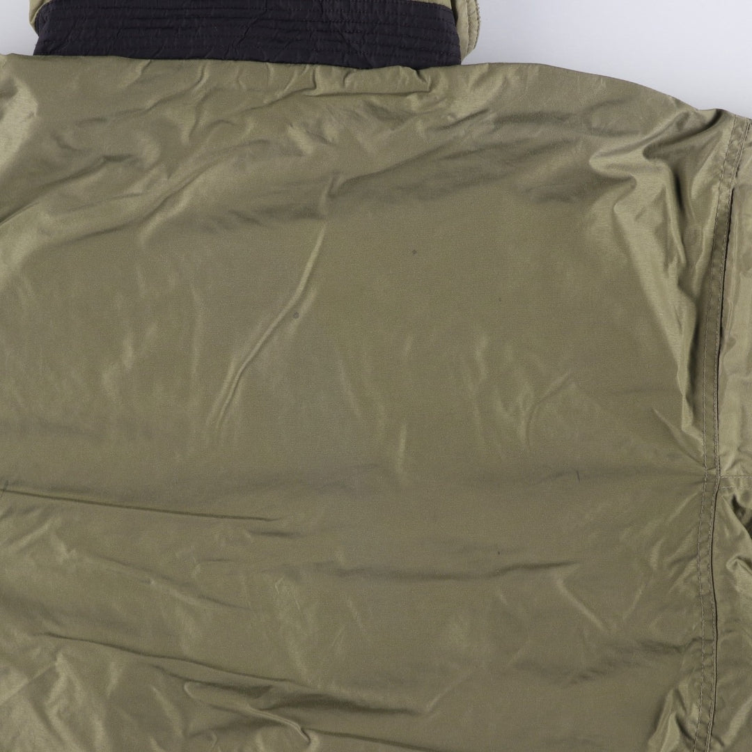 90s-00'S Vintage Columbia Padded Puffer Jacket, Men's Size Medium Nylon Khaki type brown Vintage Second Hand