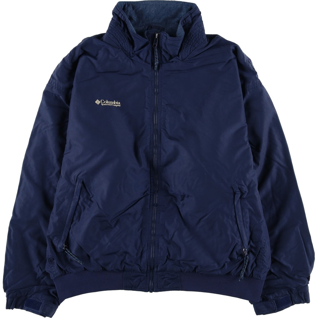 90s-00'S Vintage Columbia Padded Puffer Jacket, Men's XL Nylon navy blue type Vintage Second Hand