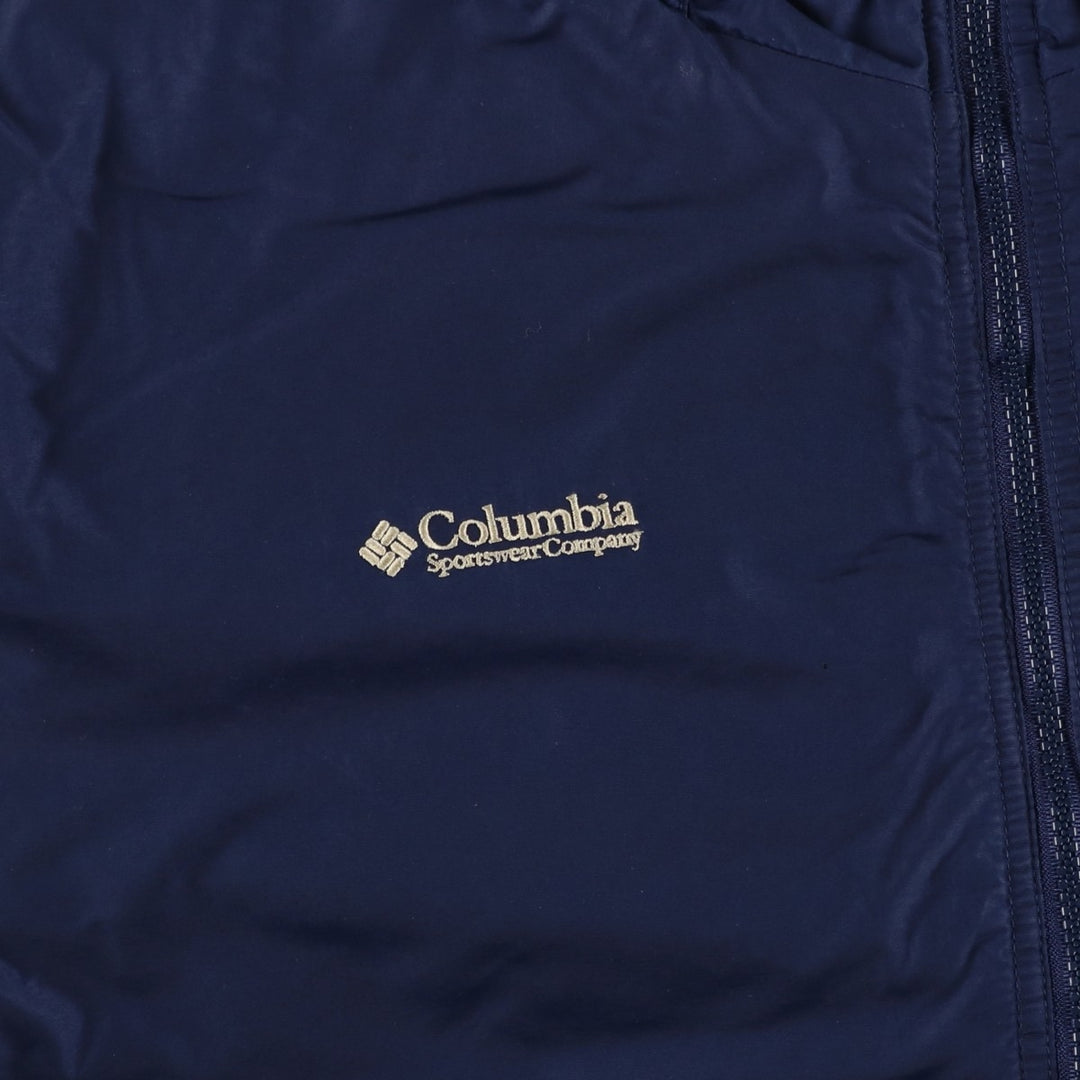 90s-00'S Vintage Columbia Padded Puffer Jacket, Men's XL Nylon navy blue type Vintage Second Hand