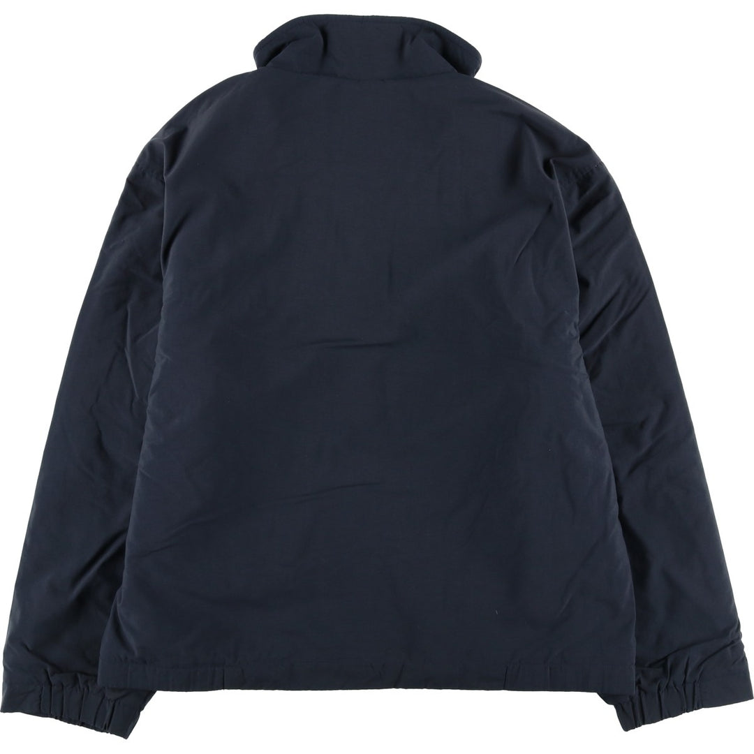 Eddie Bauer padded puffer jacket, men's size L Nylon black type Vintage Second Hand