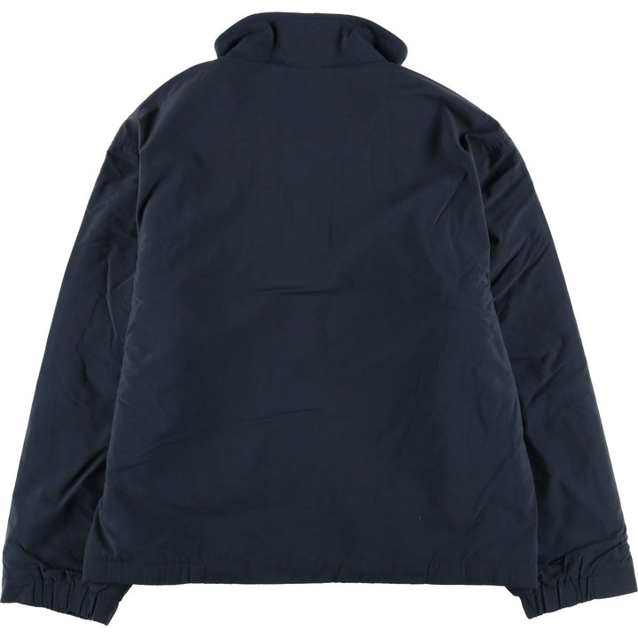 Eddie Bauer padded puffer jacket, men's size L Nylon black type Vintage Second Hand