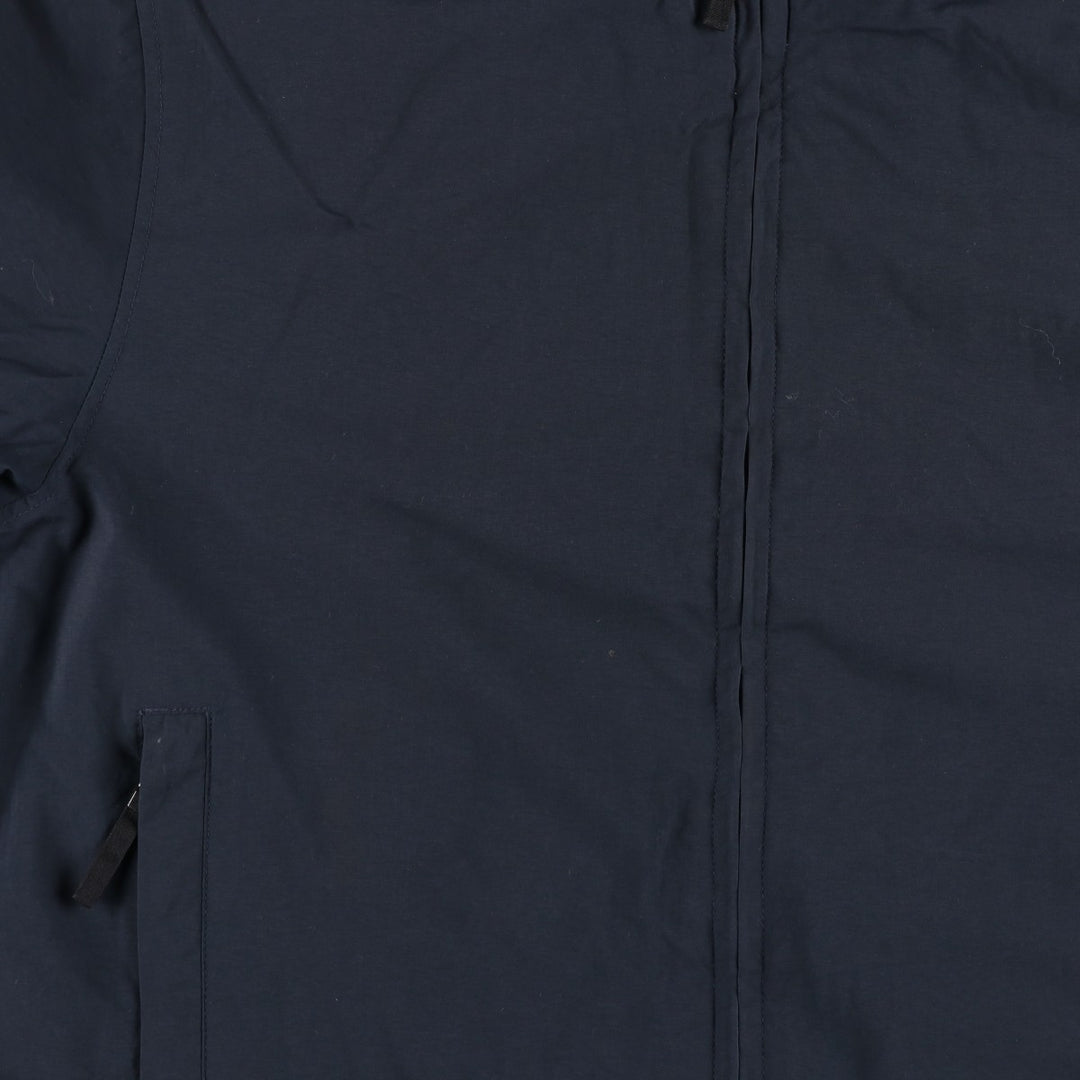 Eddie Bauer padded puffer jacket, men's size L Nylon black type Vintage Second Hand