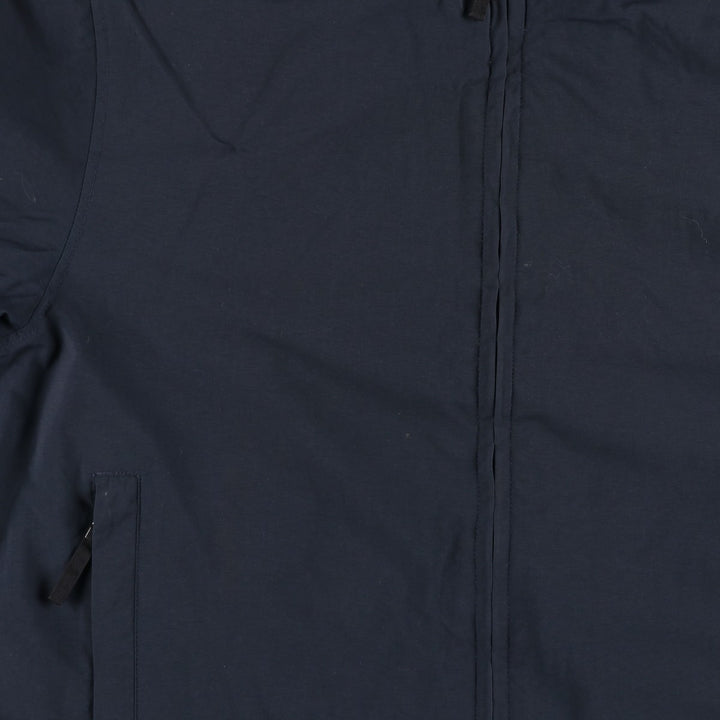 Eddie Bauer padded puffer jacket, men's size L Nylon black type Vintage Second Hand