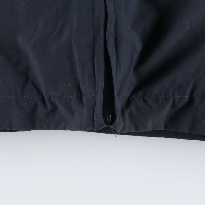 Eddie Bauer padded puffer jacket, men's size L Nylon black type Vintage Second Hand