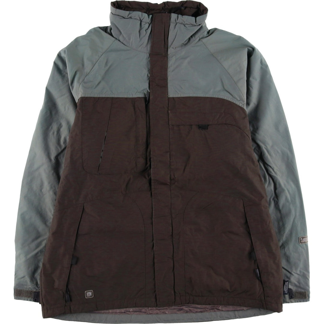90s-00'S Vintage Columbia BASE TRX CONVERT Mountain Jacket, Shell Jacket, Men's Size L Nylon brown type Vintage Second Hand