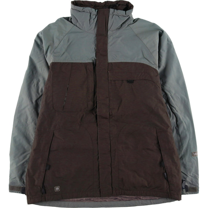 90s-00'S Vintage Columbia BASE TRX CONVERT Mountain Jacket, Shell Jacket, Men's Size L Nylon brown type Vintage Second Hand