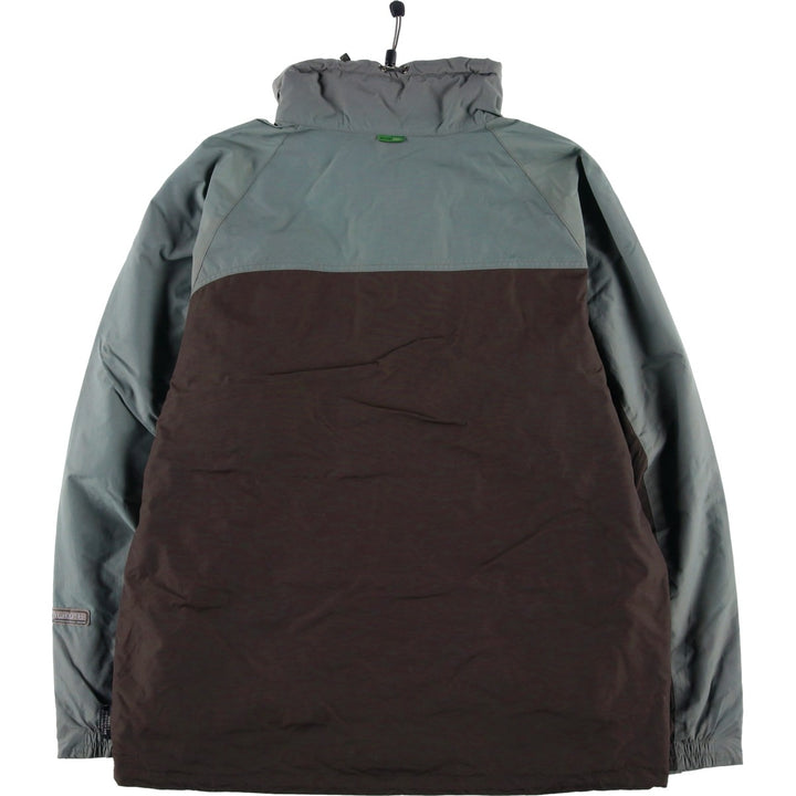 90s-00'S Vintage Columbia BASE TRX CONVERT Mountain Jacket, Shell Jacket, Men's Size L Nylon brown type Vintage Second Hand
