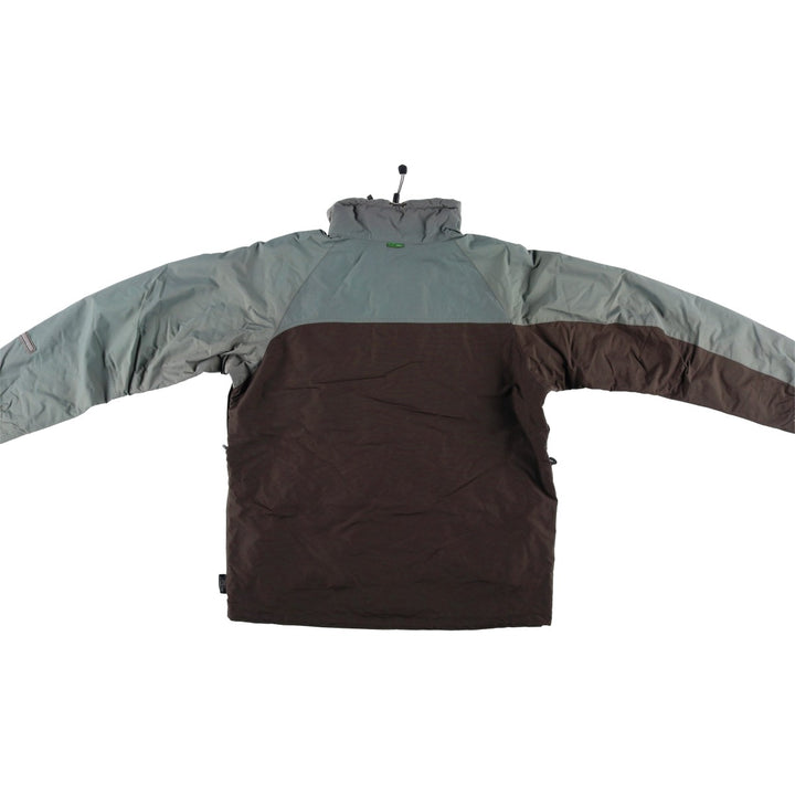 90s-00'S Vintage Columbia BASE TRX CONVERT Mountain Jacket, Shell Jacket, Men's Size L Nylon brown type Vintage Second Hand
