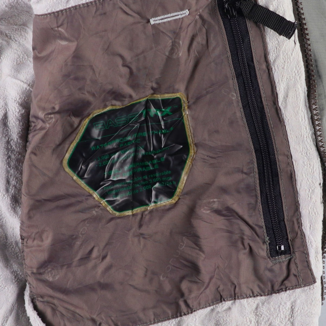 90s-00'S Vintage Columbia BASE TRX CONVERT Mountain Jacket, Shell Jacket, Men's Size L Nylon brown type Vintage Second Hand