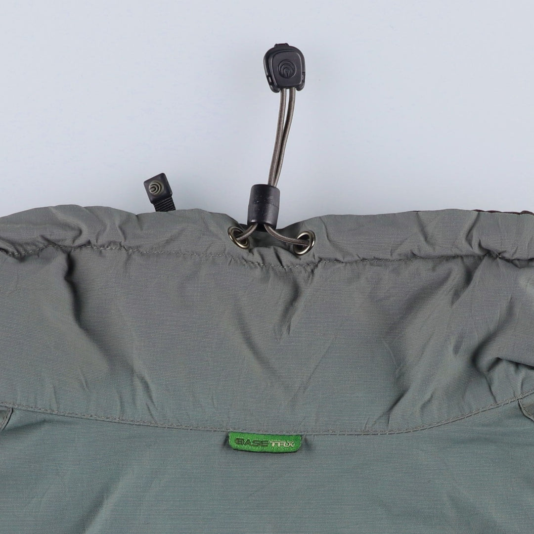 90s-00'S Vintage Columbia BASE TRX CONVERT Mountain Jacket, Shell Jacket, Men's Size L Nylon brown type Vintage Second Hand