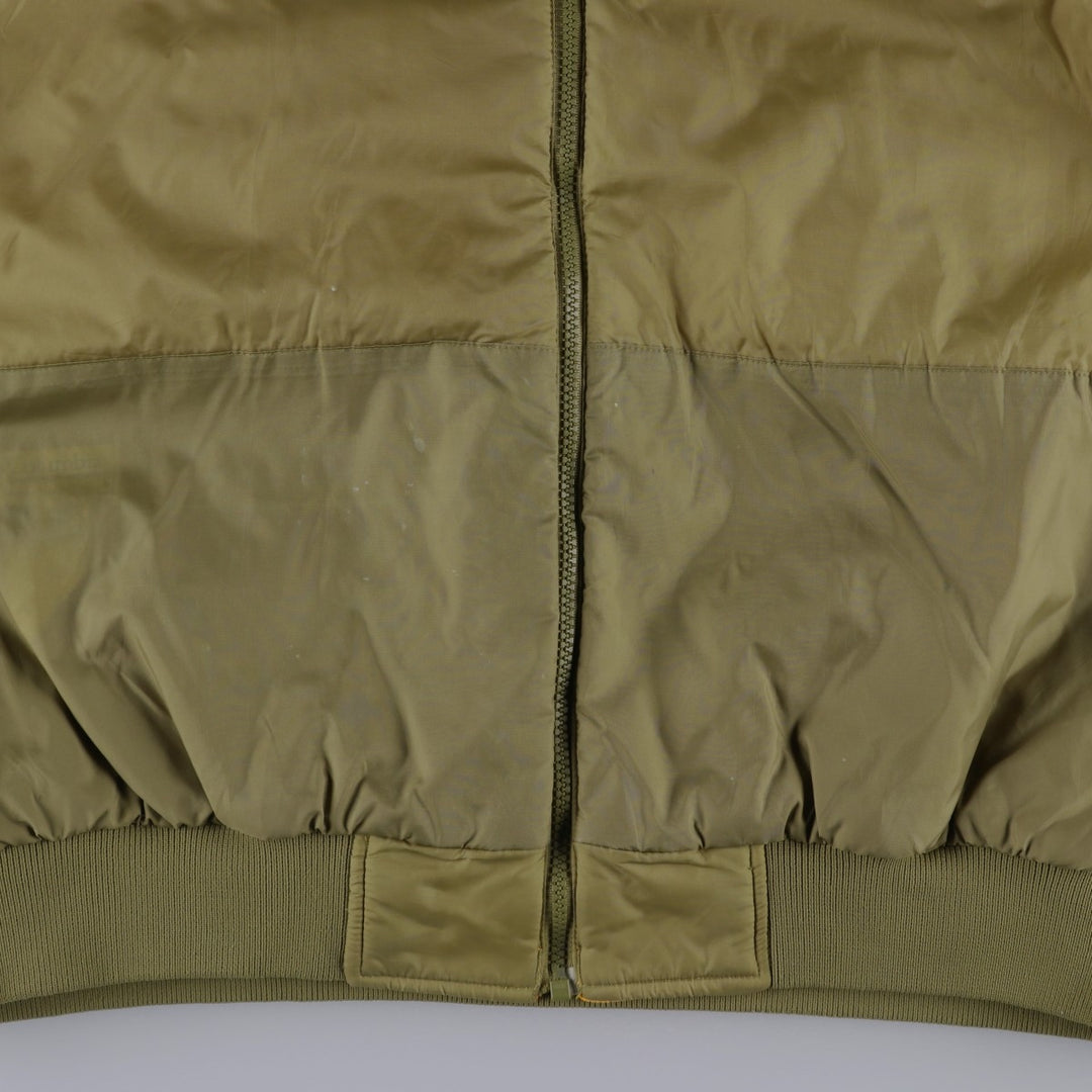 Columbia INTERCHANGE Reversible Padded Puffer Jacket, Men's XXL unclear Khaki type brown Vintage Second Hand