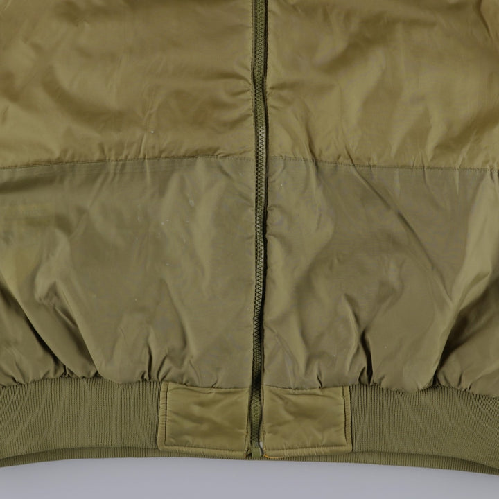 Columbia INTERCHANGE Reversible Padded Puffer Jacket, Men's XXL unclear Khaki type brown Vintage Second Hand