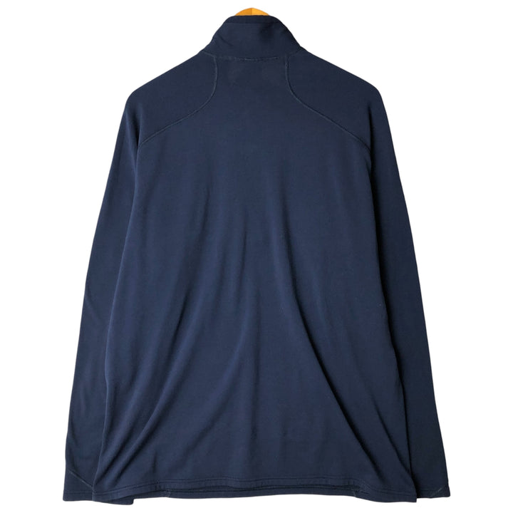 2000'S Patagonia Capilene 4 Zip Neck 43460F6 Half-Zip Fleece Pullover, Men's XL polyester Navy blue Vintage Second Hand