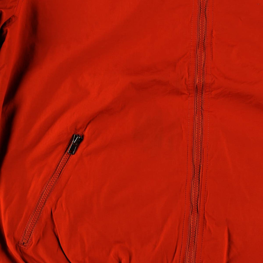 90s-00'S LLBean Nylon Jacket, Men's Size L Nylon orange type Vintage Second Hand