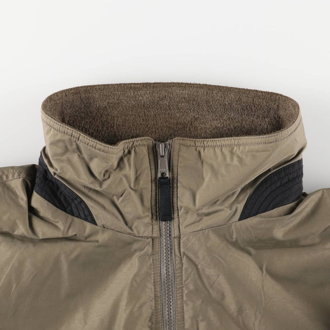 90'S Vintage Columbia Men's Padded Puffer Jacket, Size L Nylon Khaki type beige Vintage Second Hand