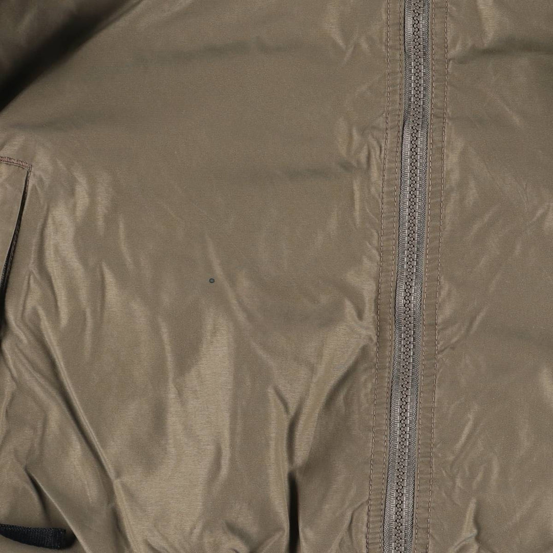90'S Vintage Columbia Men's Padded Puffer Jacket, Size L Nylon Khaki type beige Vintage Second Hand