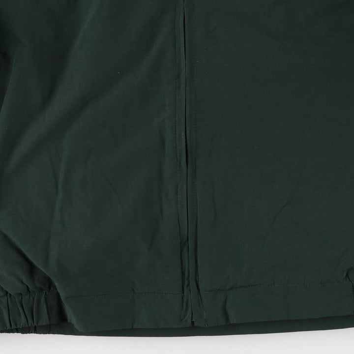 Eddie Bauer Men's Padded Puffer Jacket, Size XL Nylon Green type dark green Vintage Second Hand