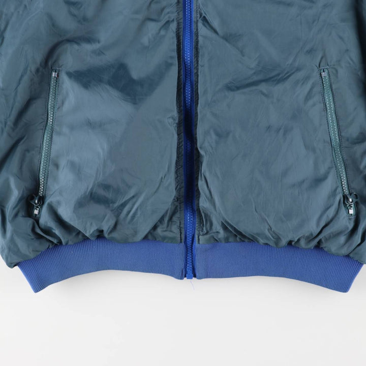 90'S Vintage Columbia Reversible Padded Puffer Jacket with White Tag, Men's Size L Nylon green type Vintage Second Hand