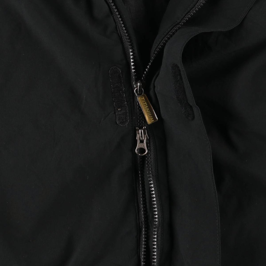 Columbia Titanium Padded Puffer Jacket, Men's Size L polyester black type Vintage Second Hand