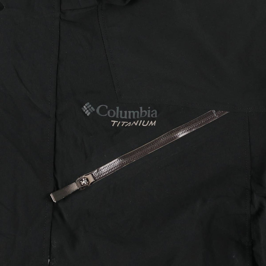 Columbia Titanium Padded Puffer Jacket, Men's Size L polyester black type Vintage Second Hand