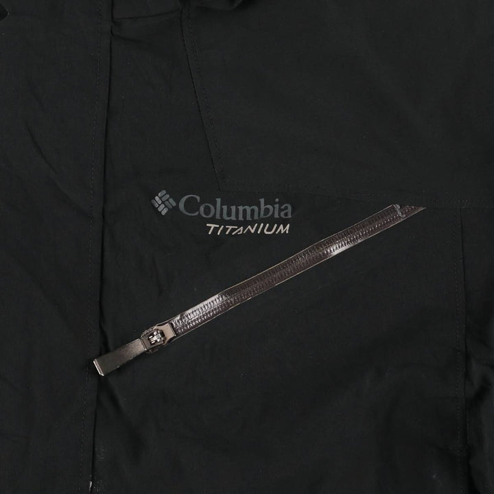Columbia Titanium Padded Puffer Jacket, Men's Size L polyester black type Vintage Second Hand