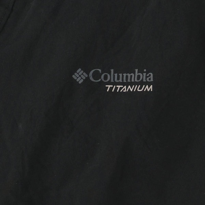Columbia Titanium Padded Puffer Jacket, Men's Size L polyester black type Vintage Second Hand