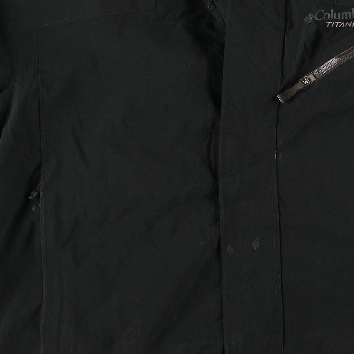 Columbia Titanium Padded Puffer Jacket, Men's Size L polyester black type Vintage Second Hand