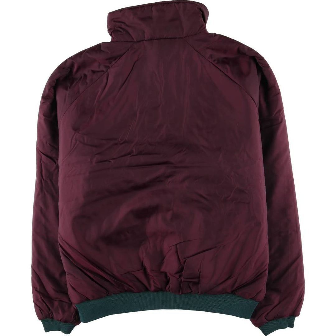2000'S Columbia reversible padded puffer jacket, men's size XL Nylon wine-red Vintage Second Hand