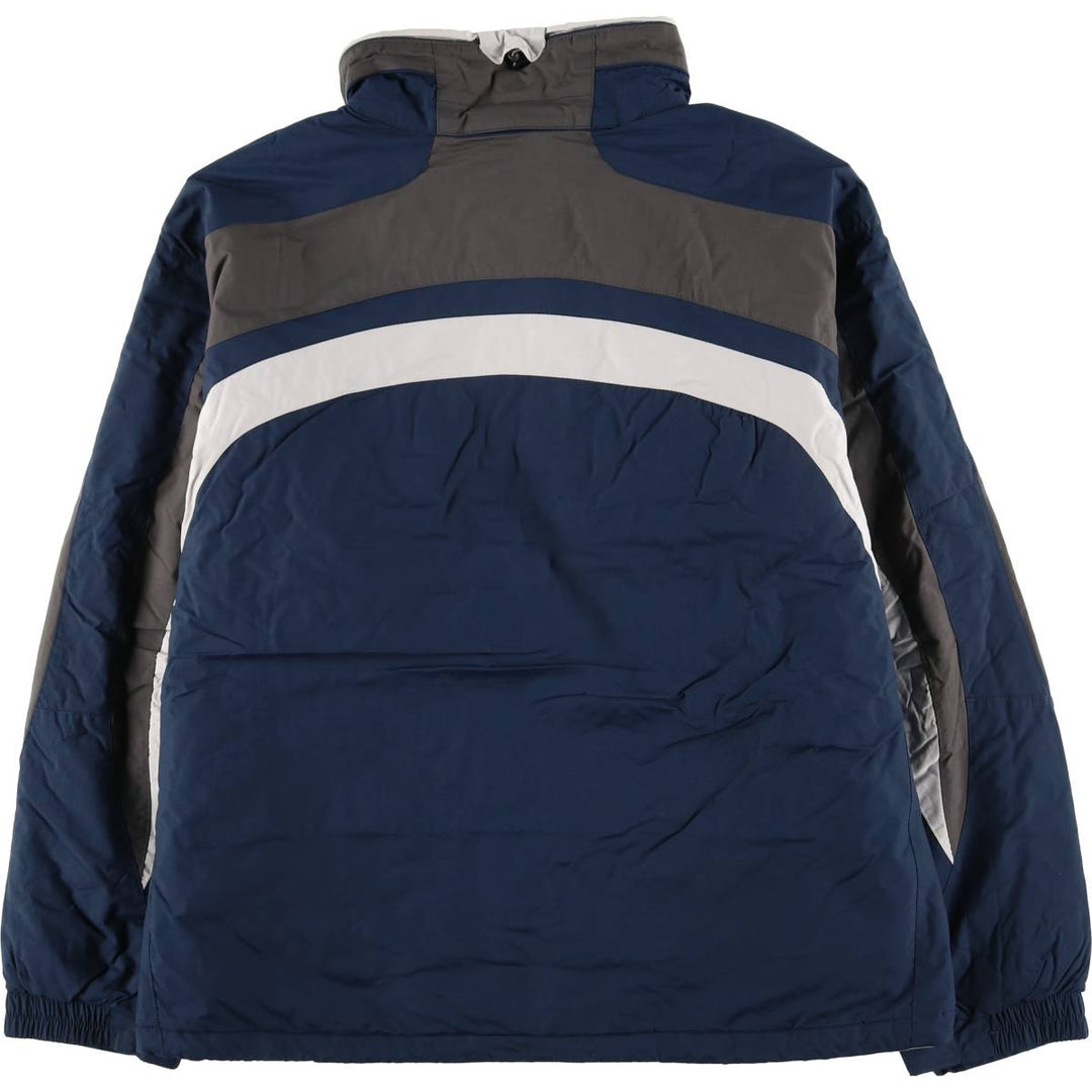 90s-00'S Columbia Padded Mountain Jacket, Shell Jacket, Puffer Jacket, Men's XL Nylon navy blue type Vintage Second Hand