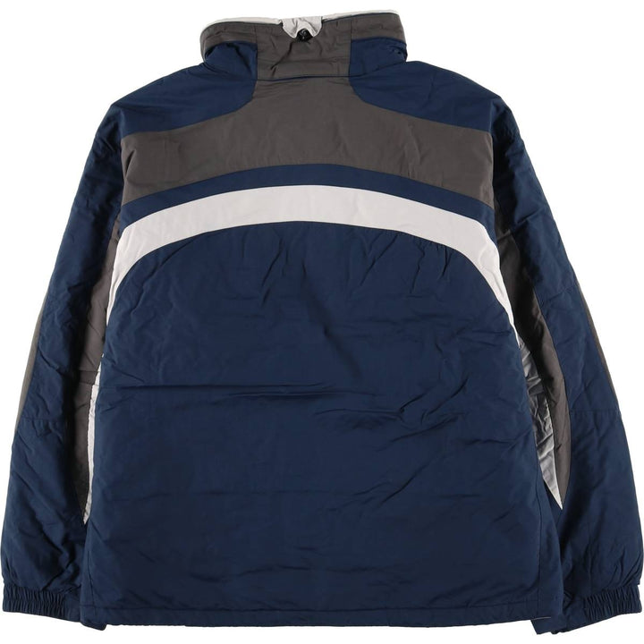 90s-00'S Columbia Padded Mountain Jacket, Shell Jacket, Puffer Jacket, Men's XL Nylon navy blue type Vintage Second Hand