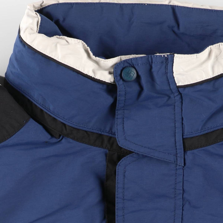 2000'S Columbia Padded Mountain Jacket, Shell Jacket, Puffer Jacket, Men's XL Nylon blue type Vintage Second Hand