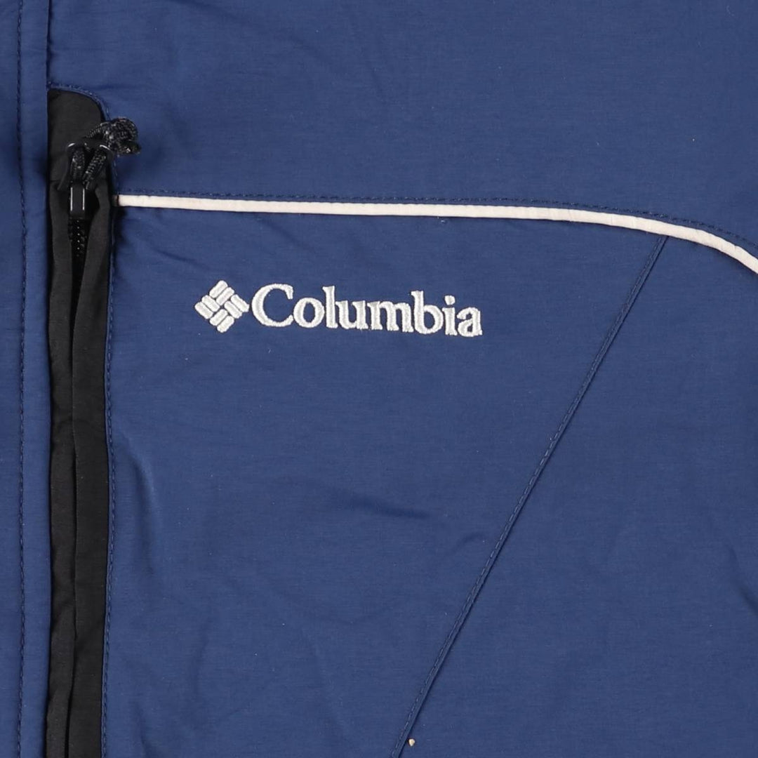 2000'S Columbia Padded Mountain Jacket, Shell Jacket, Puffer Jacket, Men's XL Nylon blue type Vintage Second Hand