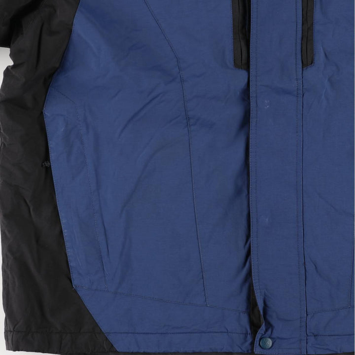 2000'S Columbia Padded Mountain Jacket, Shell Jacket, Puffer Jacket, Men's XL Nylon blue type Vintage Second Hand