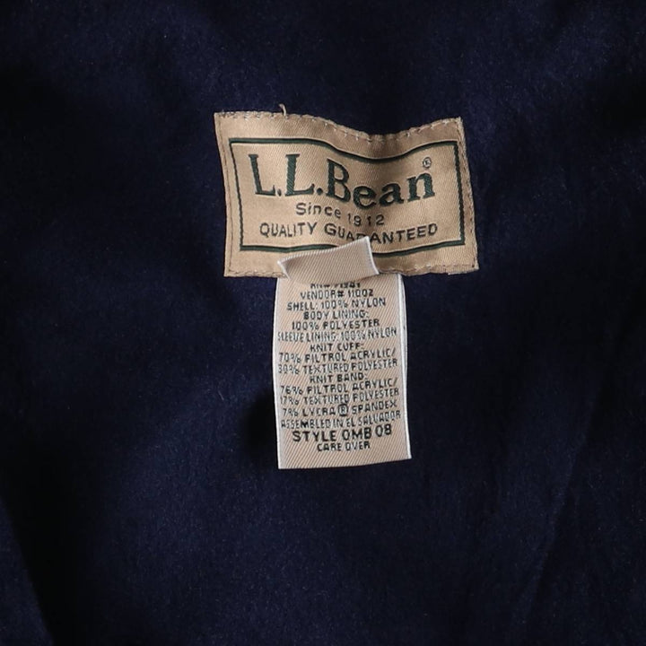 90s-00'S LLBean Nylon Jacket, Men's Size L Nylon blue type Vintage Second Hand