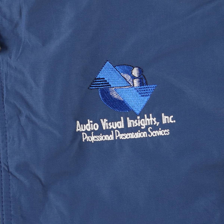 90s-00'S LLBean Nylon Jacket, Men's Size L Nylon blue type Vintage Second Hand