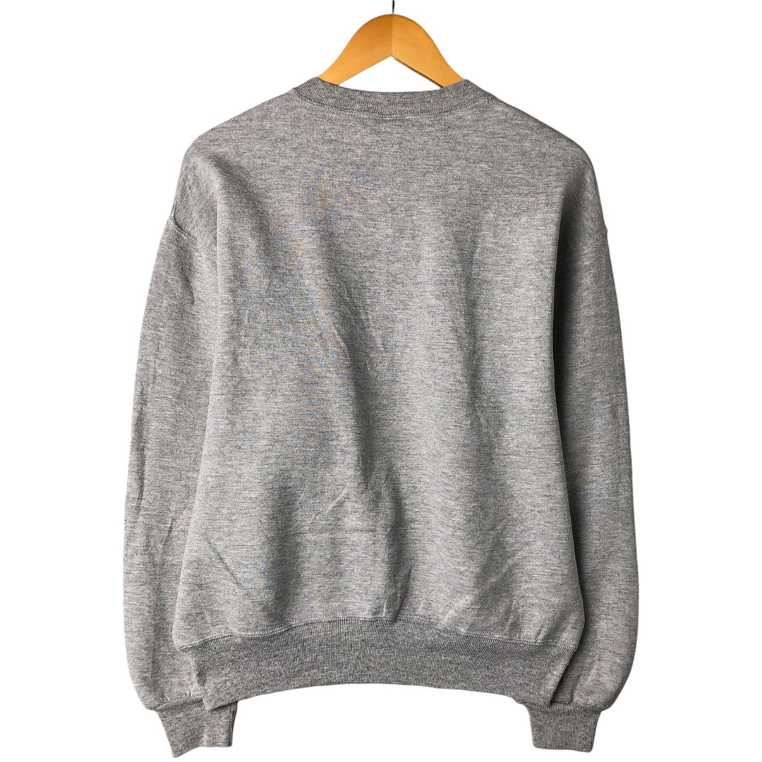 Vintage 90'S Russell large logo sweatshirt, made in the USA, size M, men's polyester gray type Vintage Second Hand