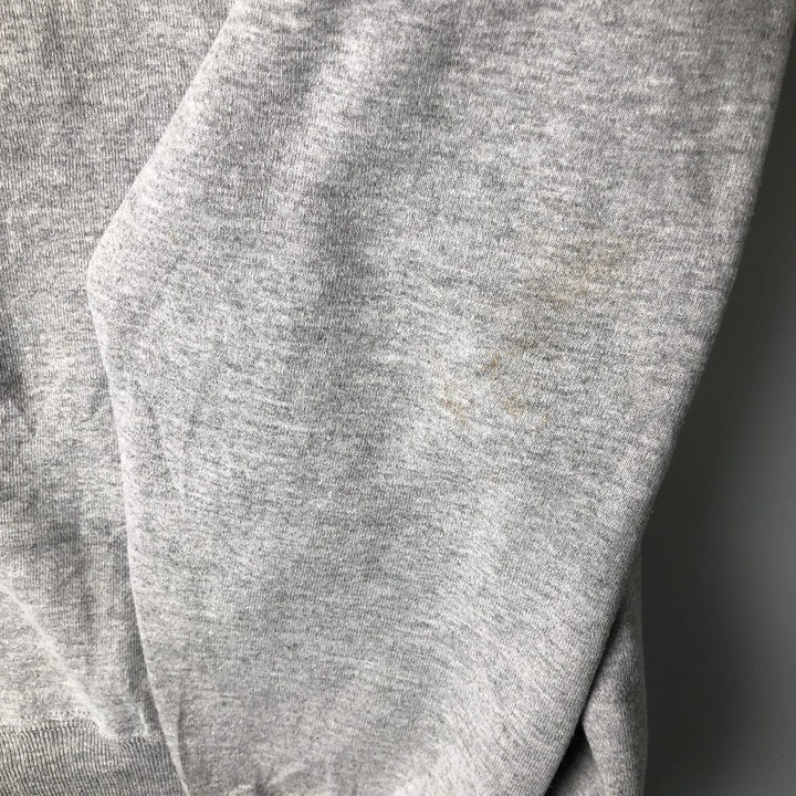 Vintage 90'S Russell large logo sweatshirt, made in the USA, size M, men's polyester gray type Vintage Second Hand