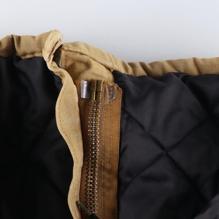 80s-90'S Carhartt Traditional Padded Duck Work Jacket, Made in USA, Men's Size XL unclear Beige type Vintage Second Hand