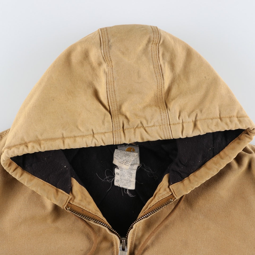 Carhartt Active Jacket, Padded Duck Full Zip Parka, Made in USA, Men's XL cotton Beige type Vintage Second Hand