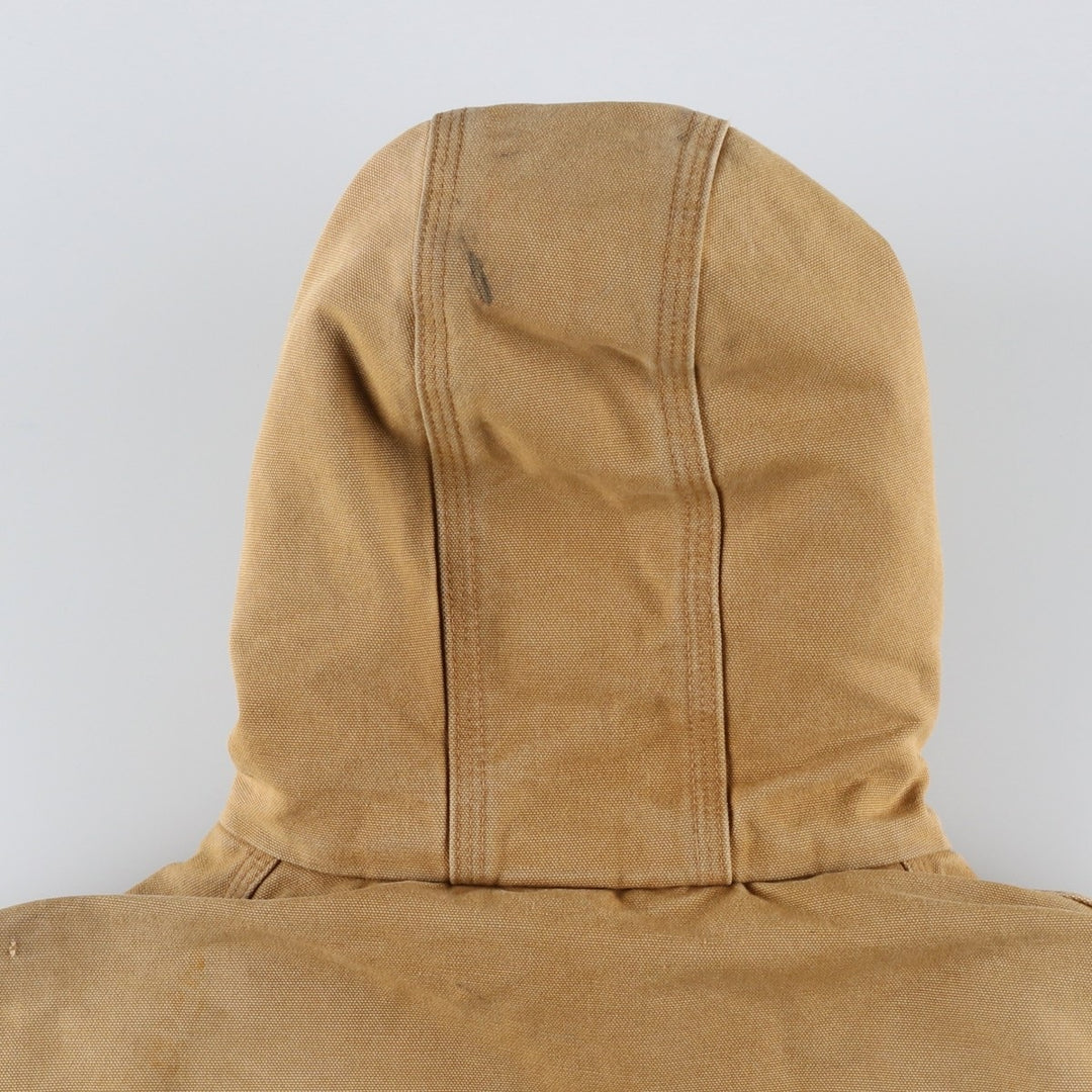 Carhartt Active Jacket, Padded Duck Full Zip Parka, Made in USA, Men's XL cotton Beige type Vintage Second Hand
