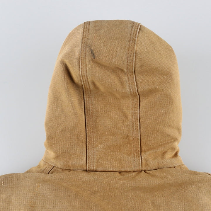 Carhartt Active Jacket, Padded Duck Full Zip Parka, Made in USA, Men's XL cotton Beige type Vintage Second Hand