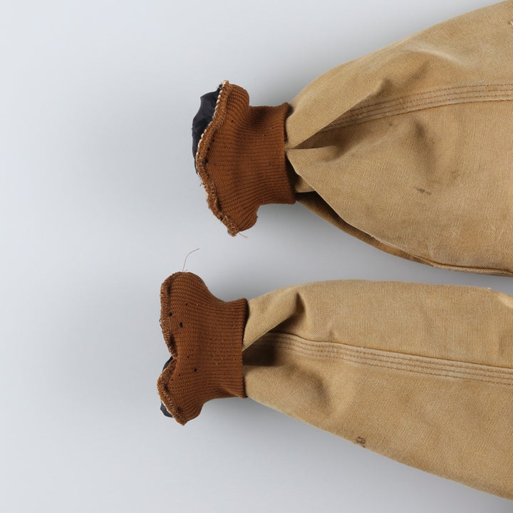 Carhartt Active Jacket, Padded Duck Full Zip Parka, Made in USA, Men's XL cotton Beige type Vintage Second Hand