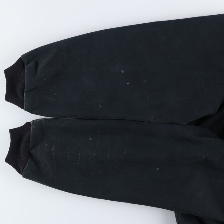 00'S Carhartt Active Jacket Duck Full Zip Hoodie Men's XXL cotton black type Vintage Second Hand