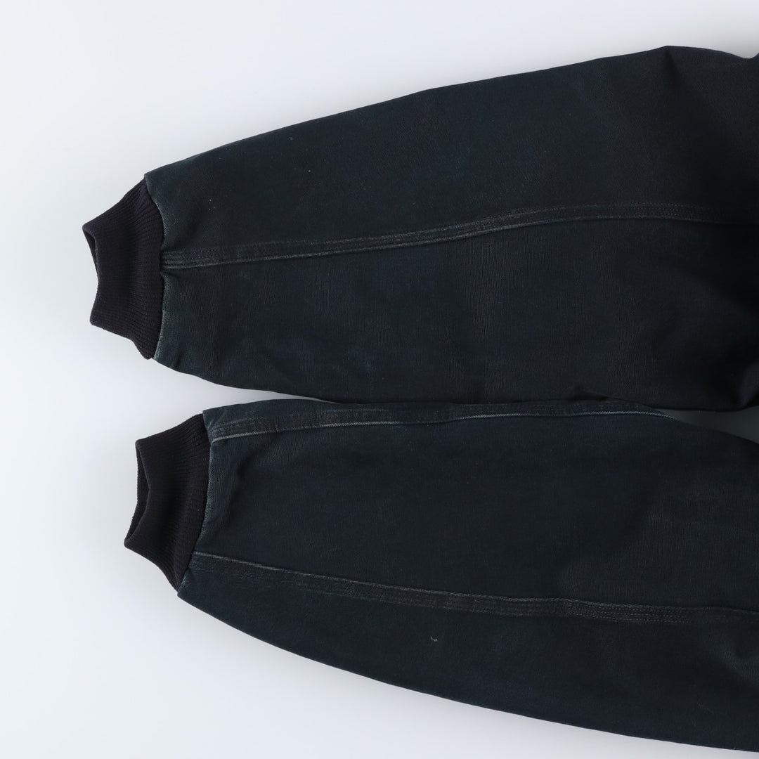 00'S Carhartt Active Jacket Duck Full Zip Hoodie Men's XXL cotton black type Vintage Second Hand