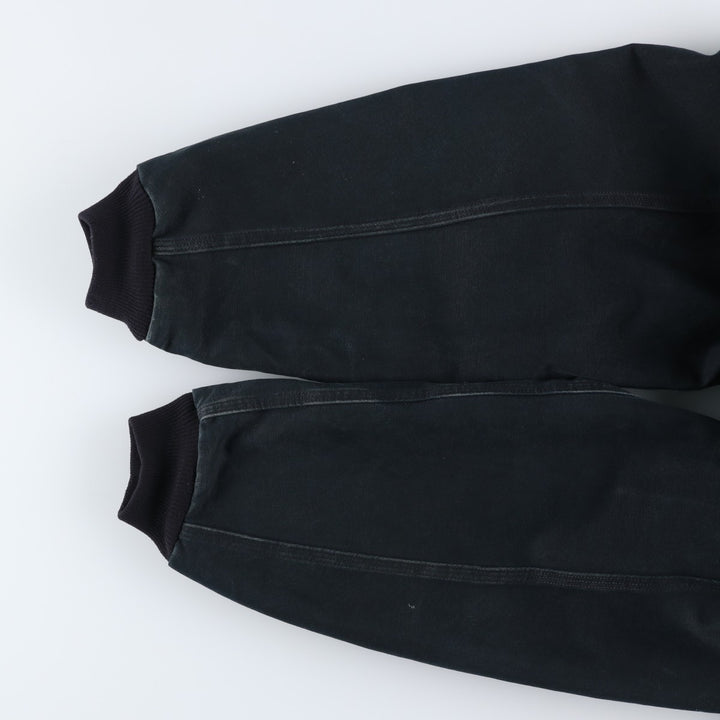 00'S Carhartt Active Jacket Duck Full Zip Hoodie Men's XXL cotton black type Vintage Second Hand
