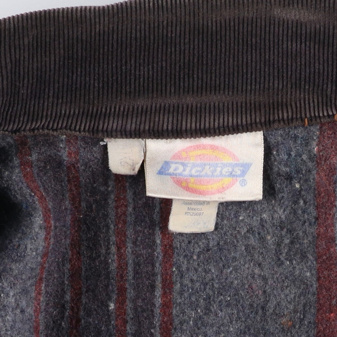 Vintage 90'S Dickies Duck Work Jacket, Men's XXL, Blanket Liner unclear beige type brown Vintage Second Hand