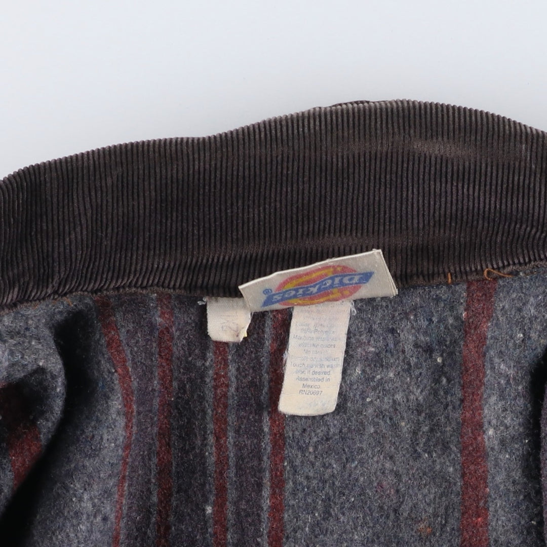 Vintage 90'S Dickies Duck Work Jacket, Men's XXL, Blanket Liner unclear beige type brown Vintage Second Hand